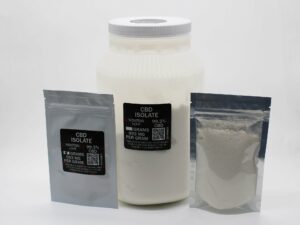 BULK CBD ISOLATE (50 - 1000 Grams) - 99.3% CBD, THC FREE.