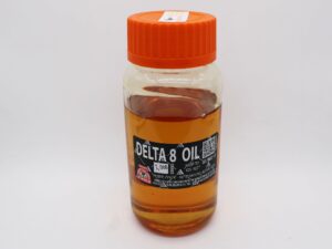 DELTA 8 THC HEMP OIL (1/2 - 10 L) - 800 MG/G Δ8 THC.