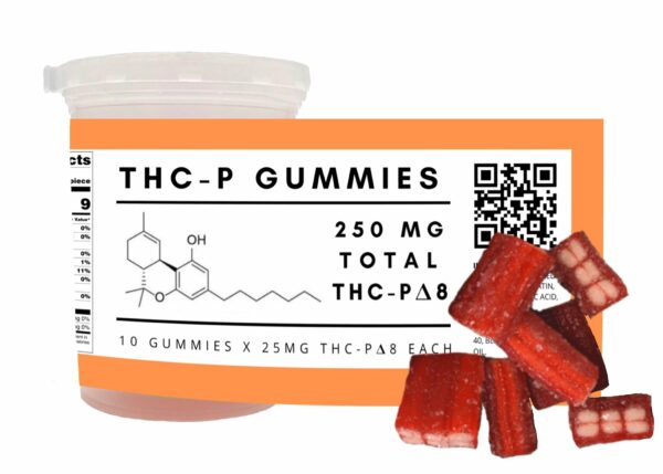 THC-P Strawberry Gummie Edibles