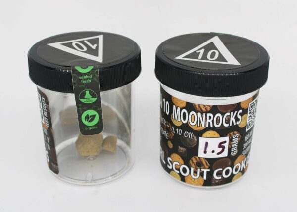 1.5 GRAMS DELTA 10 THC MOON ROCKS - 510 MG/G Δ10 - 2 STRAINS AVAILABLE.